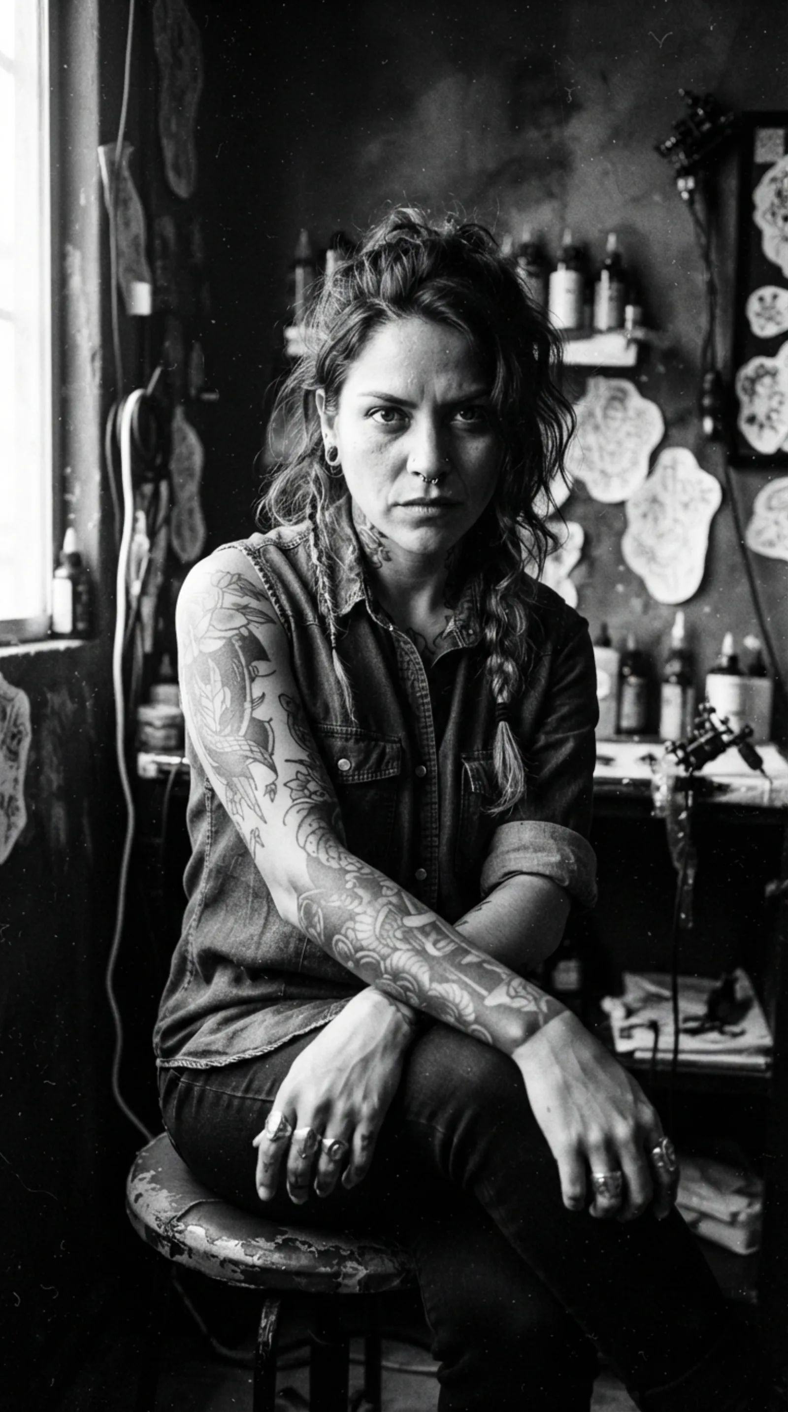 Studio portrait