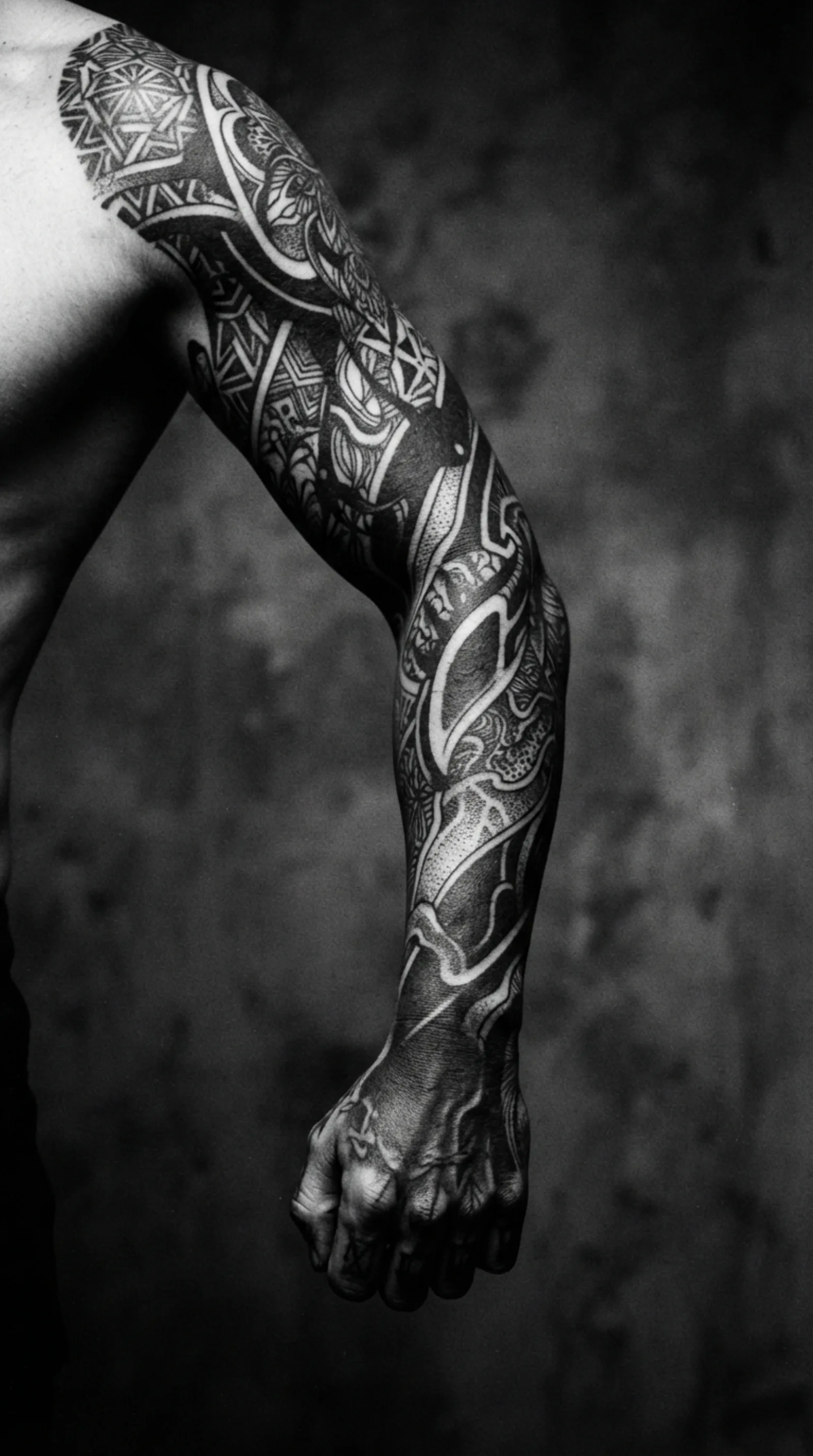 003 / BRAZO / NEGRO SÓLIDO